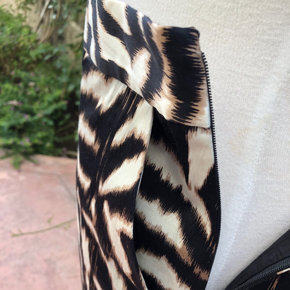 Ann Taylor Animal Print Skirt - Picture 6 of 9